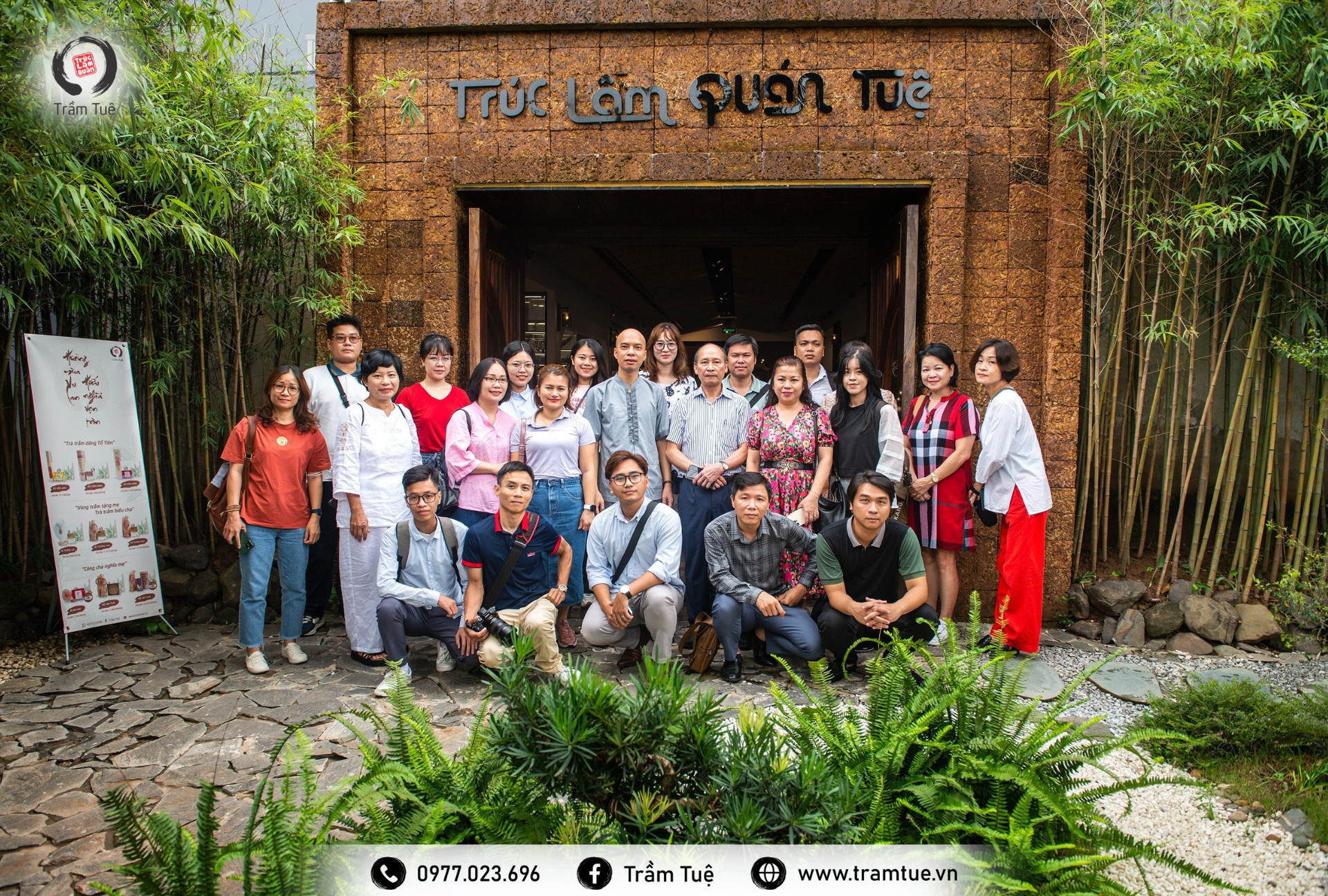 Trầm Tuệ tiếp đón đoàn Hội nhà báo Tp.Hà Nội