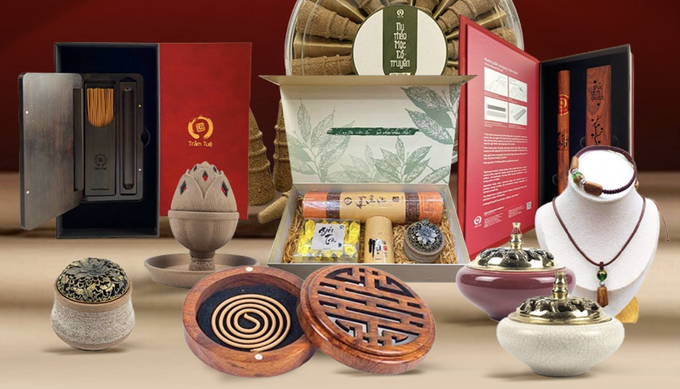 Nhang Sạch Trầm Hương Có Tăm / Hương Sạch Cổ Truyền