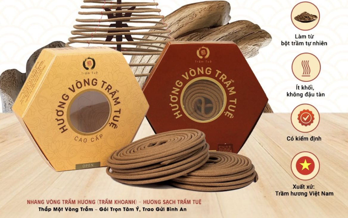 Nhang Vòng Trầm Hương