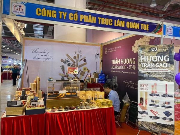 Trầm Tuệ tại Hội chợ OCOP Quảng Ninh - Hè 2023