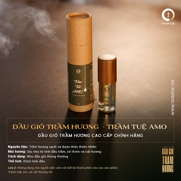 dầu gió trầm hương