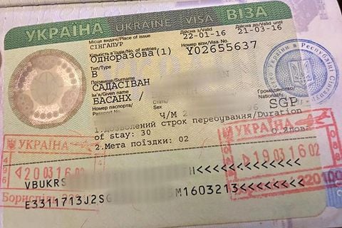 Visa Ucraina