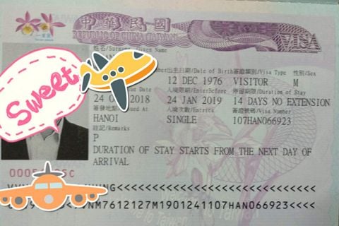 Visa Đài Loan