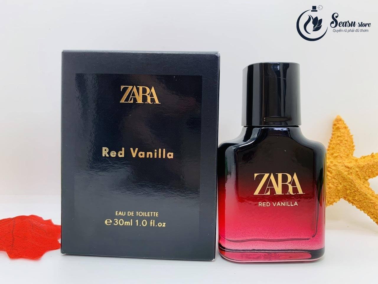 NƯỚC HOA ZARA RED VANILLA EDT - Bỏ túi mùi hương quyến rũ bậc nhất