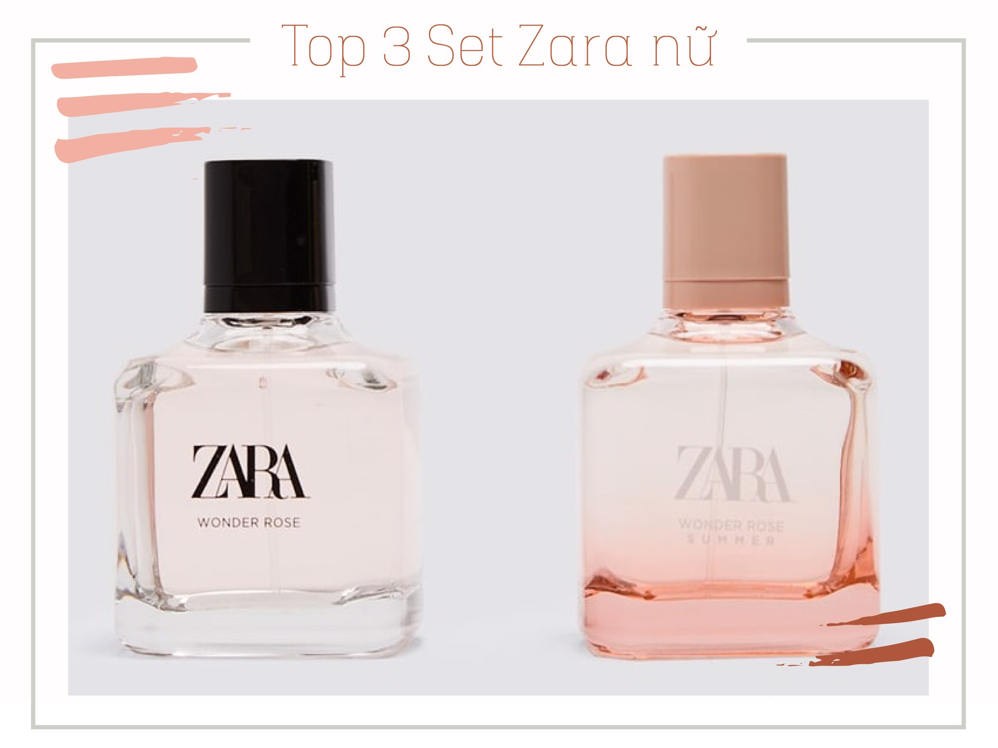 Top 3 set nước hoa Zara nữ bán chạy nhất xuân hè
