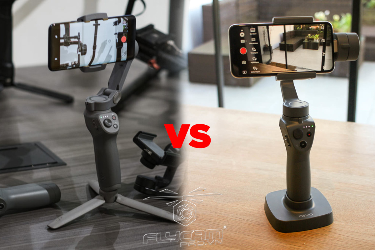 So sánh OSMO MOBILE 3 và OSMO MOBILE 2 OSMO MOBILE 3 VS OSMO MOBILE