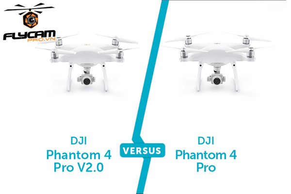 So sánh sự khác nhau giữa Phantom 4 Pro và Phantom 4 Pro V2.0