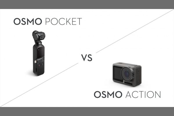 So sánh OSMO ACTION và OSMO POCKET