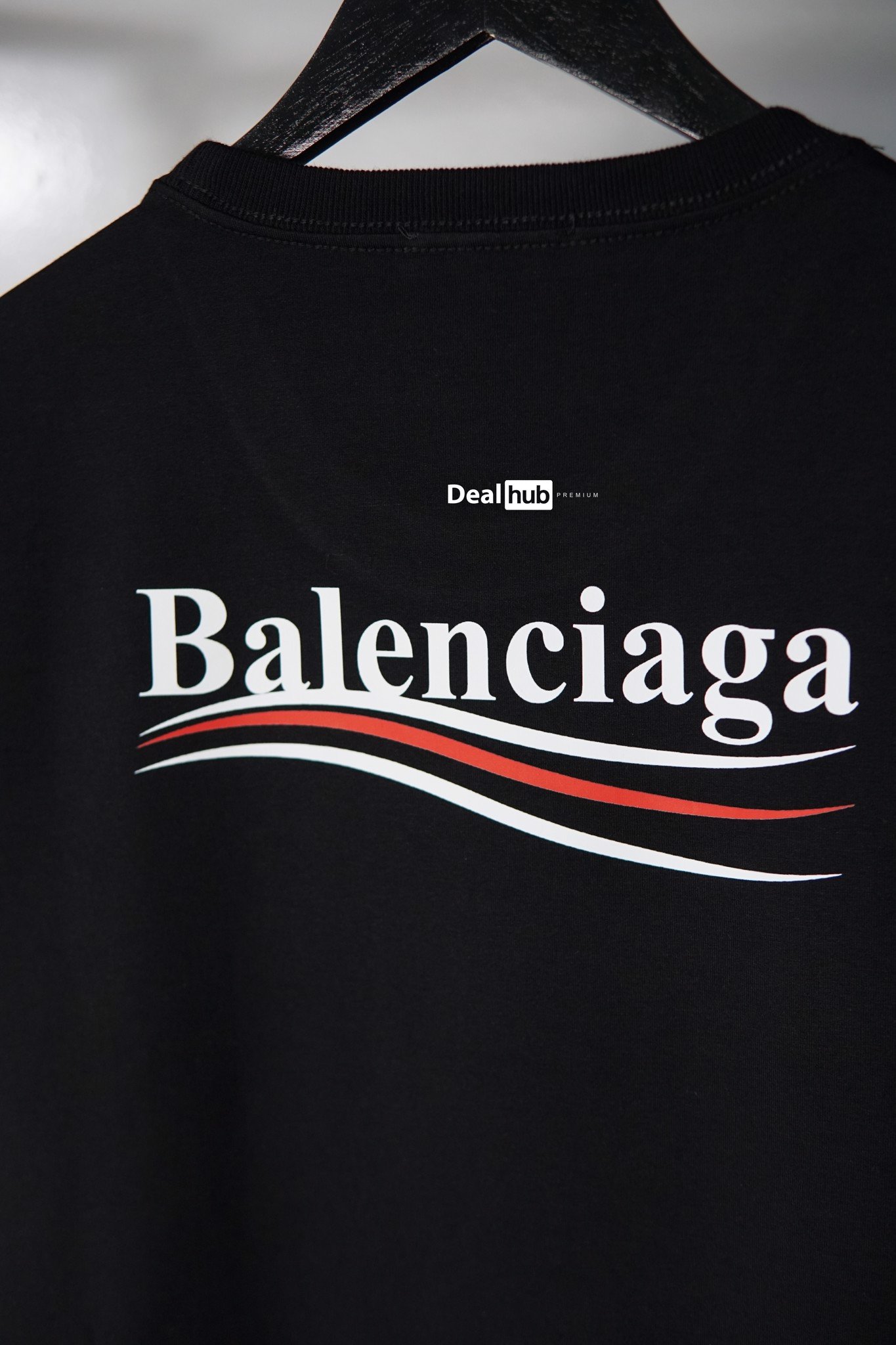ÁO PHÔNG BALENCIAGA BB logoprint cotton Tshirt