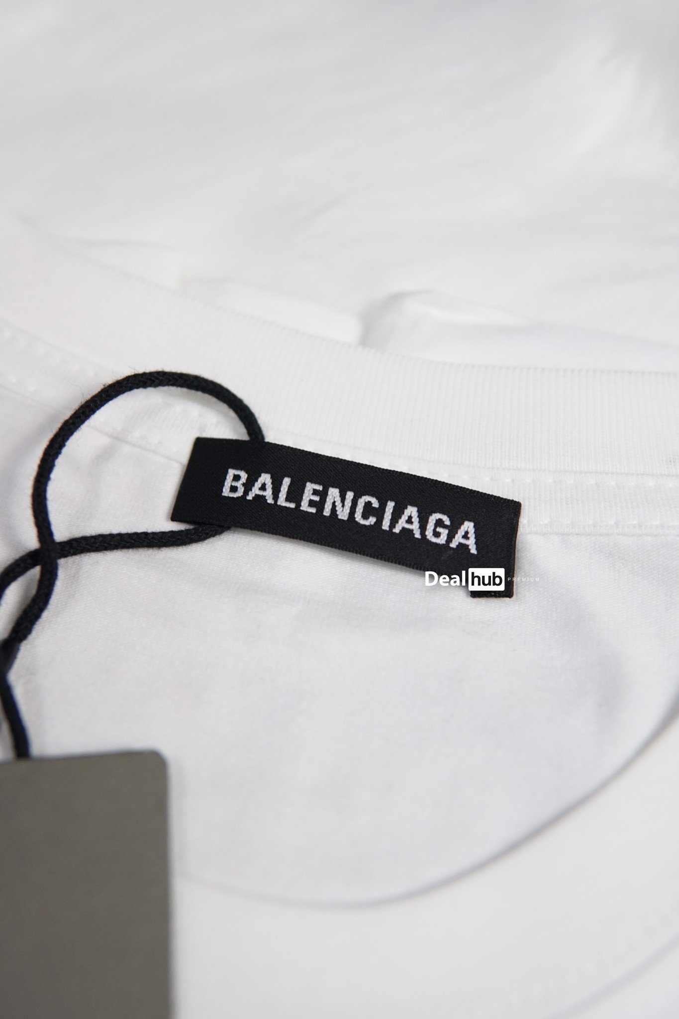 Balenciaga Script Logo Tshirt BlackWhite  FW22 Mens  US