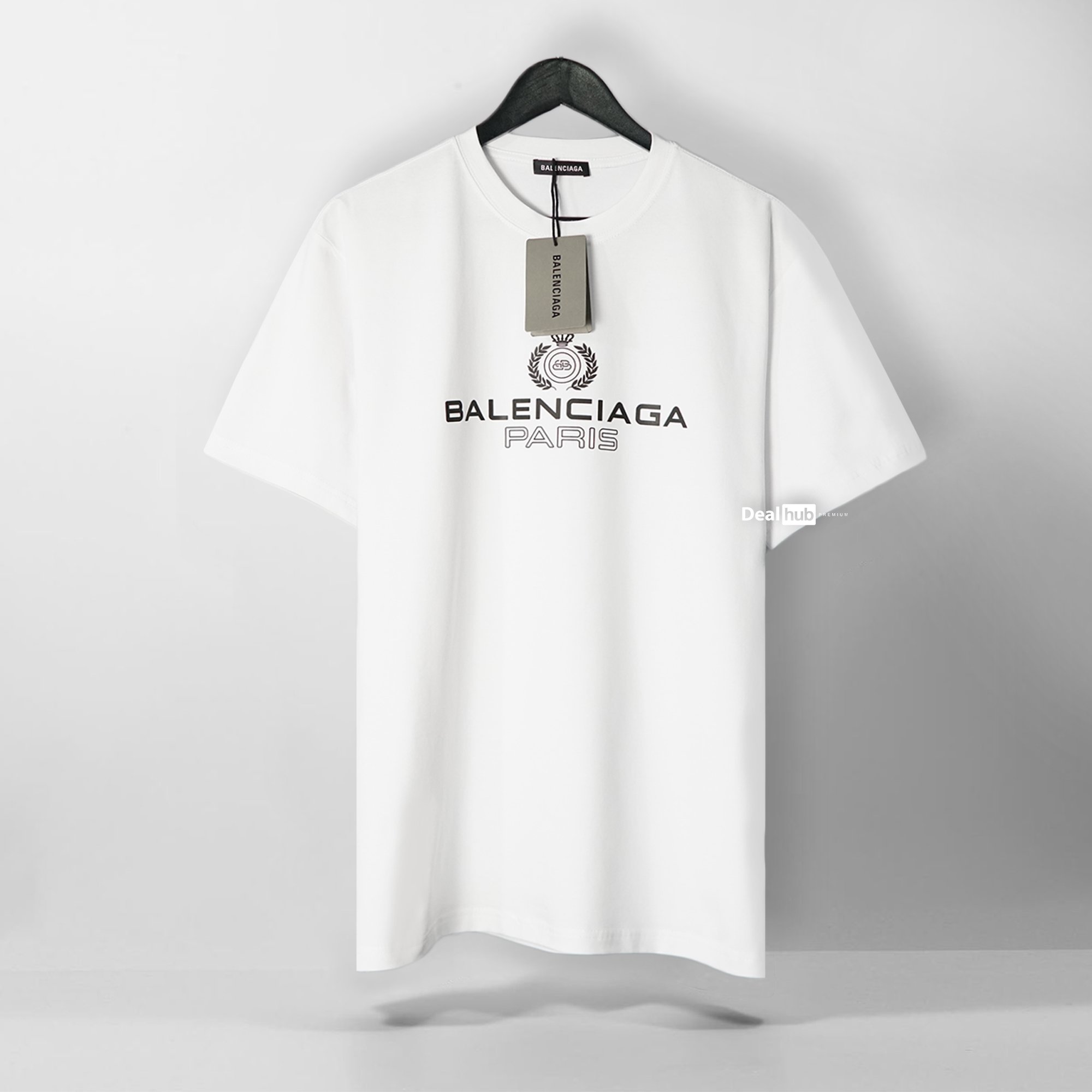 Mens Logo Tshirt Medium Fit in White  Balenciaga US