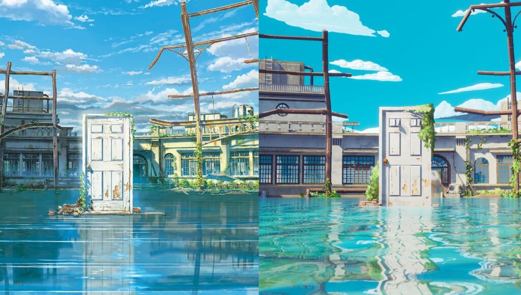 Nam sinh 17 tuổi khiến cộng đồng trầm trồ khi tái hiện lại bối cảnh của Suzume trong Fortnite