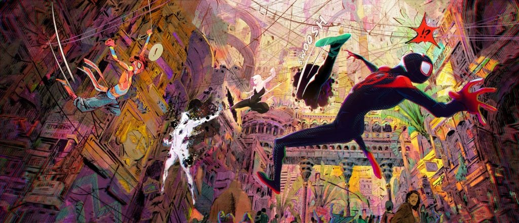 Spider-Man: Across The Spider-Verse sẽ mang đậm phong cách anime & Manga Nhật Bản