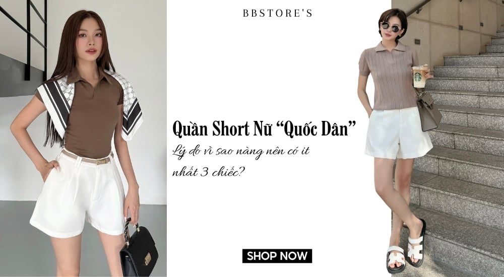 Quần short nữ “quốc dân”: Lý do vì sao nên có ít nhất 3 chiếc