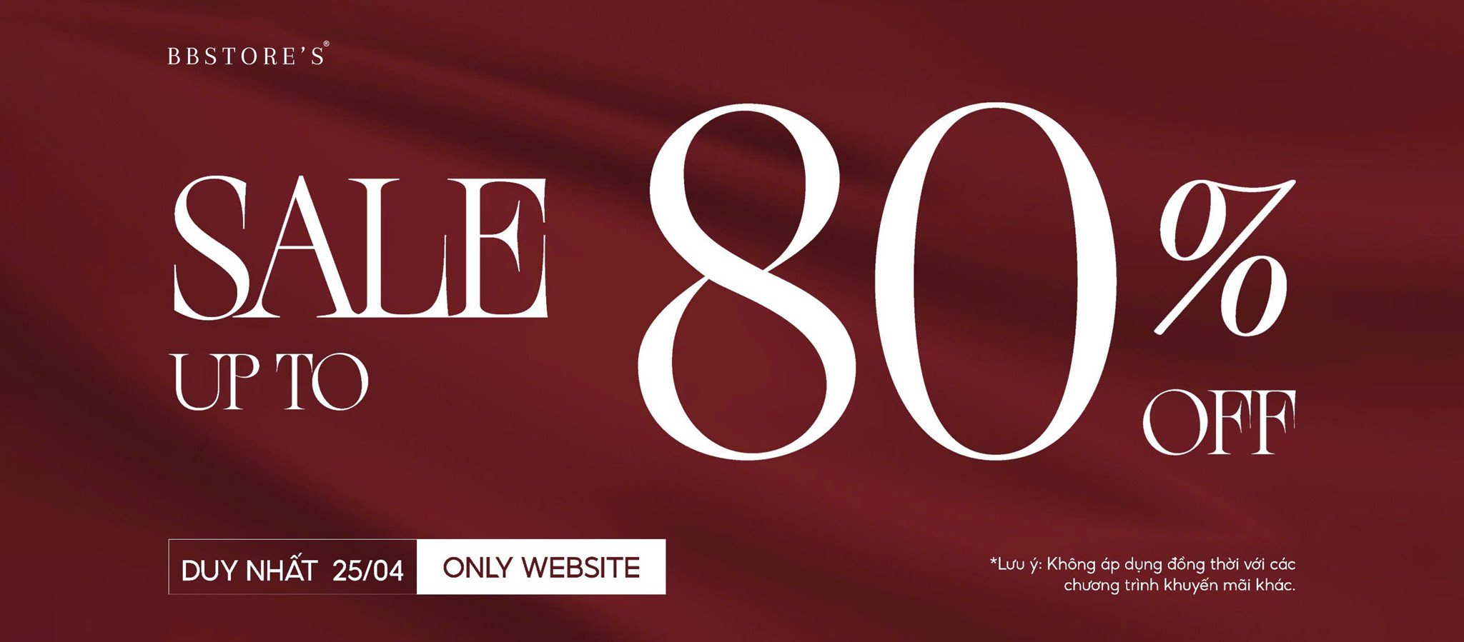 SALE UP TO 80%