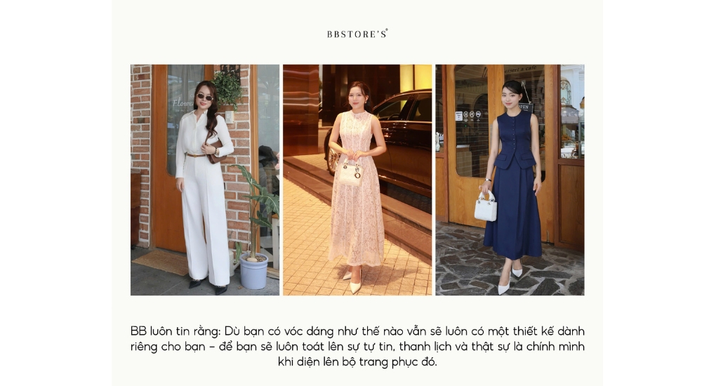 áo kiểuThiết kế đẹp là khi tôn lên vóc dáng của chính bạn