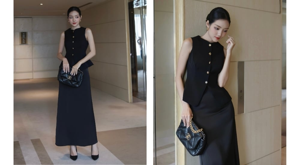 Áo kiểu công sở form peplum - A4321A