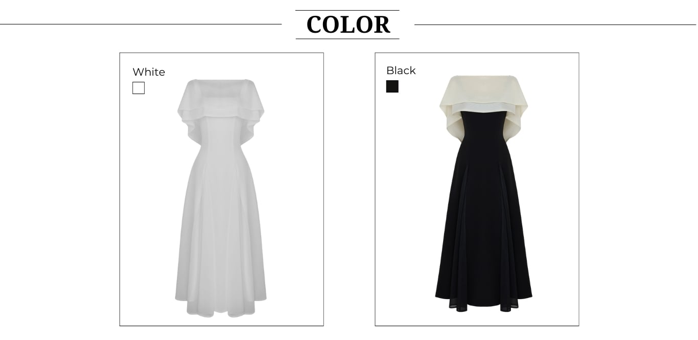 Đầm 2 dây tiệc dài cotton kèm áo D4325B - Bảng màu