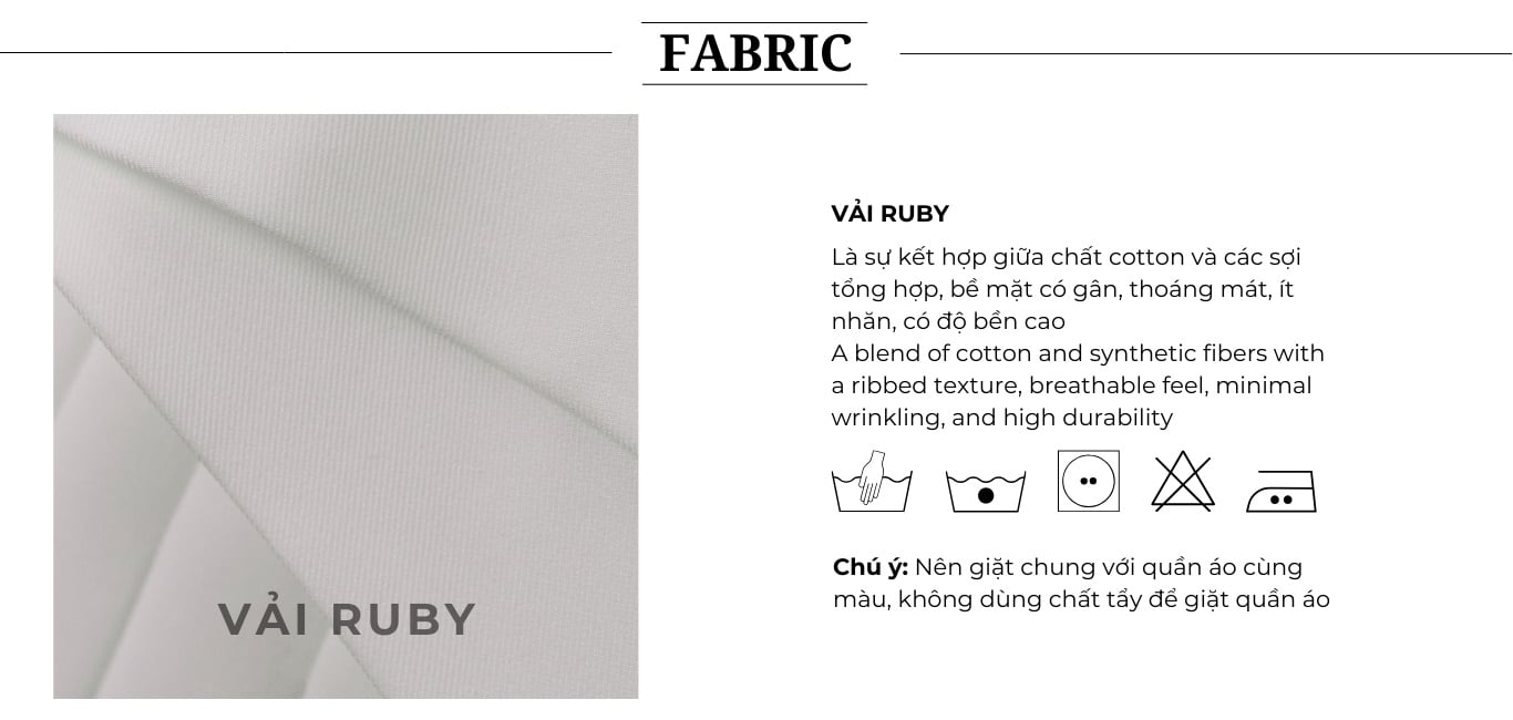 Áo kiểu công sở peplum xếp ly A4521A - Chất vải cotton