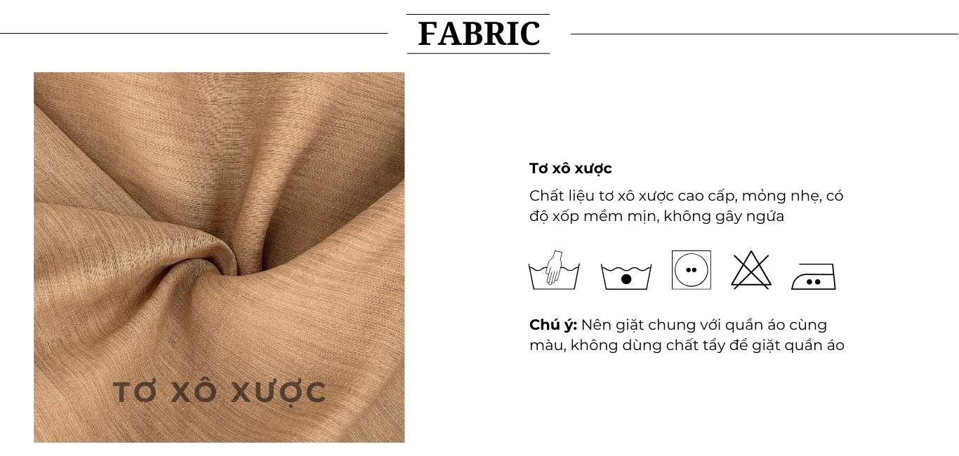 Chất vải của Áo sơ mi tay ngắn xếp phồng - A3753T