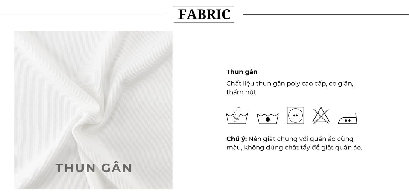 Chất vải của Áo thun tay dài khoét vai - A2267