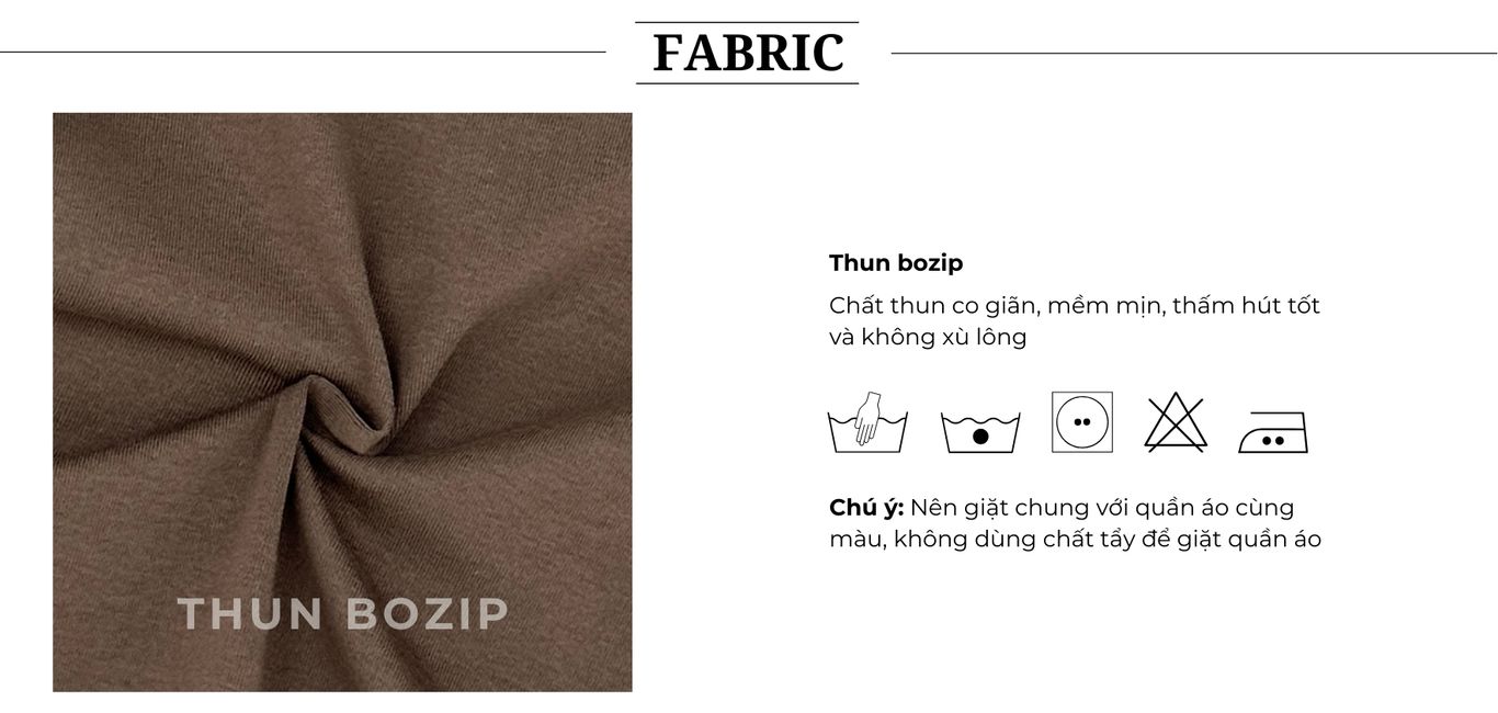 Chất vải của Áo thun tay ngắn lệch vai - A2989