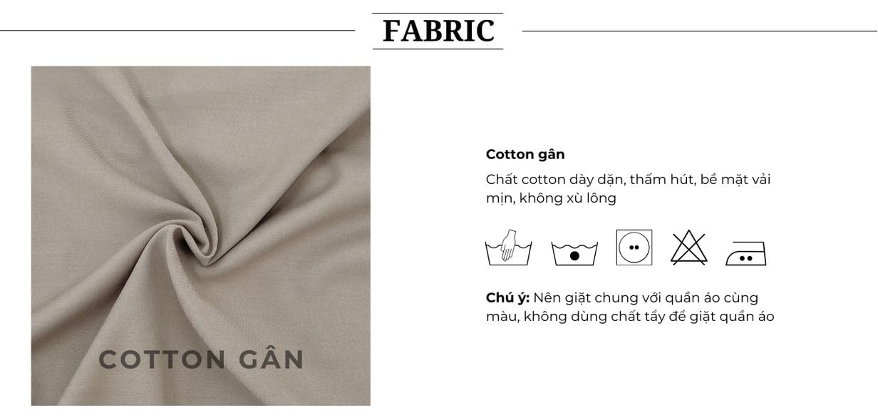 Chất vải của Chân váy dài công sở xòe viền - V3544
