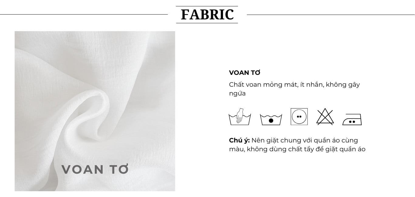 Chất vải của Chân váy dài xòe rã mảnh - V4343T