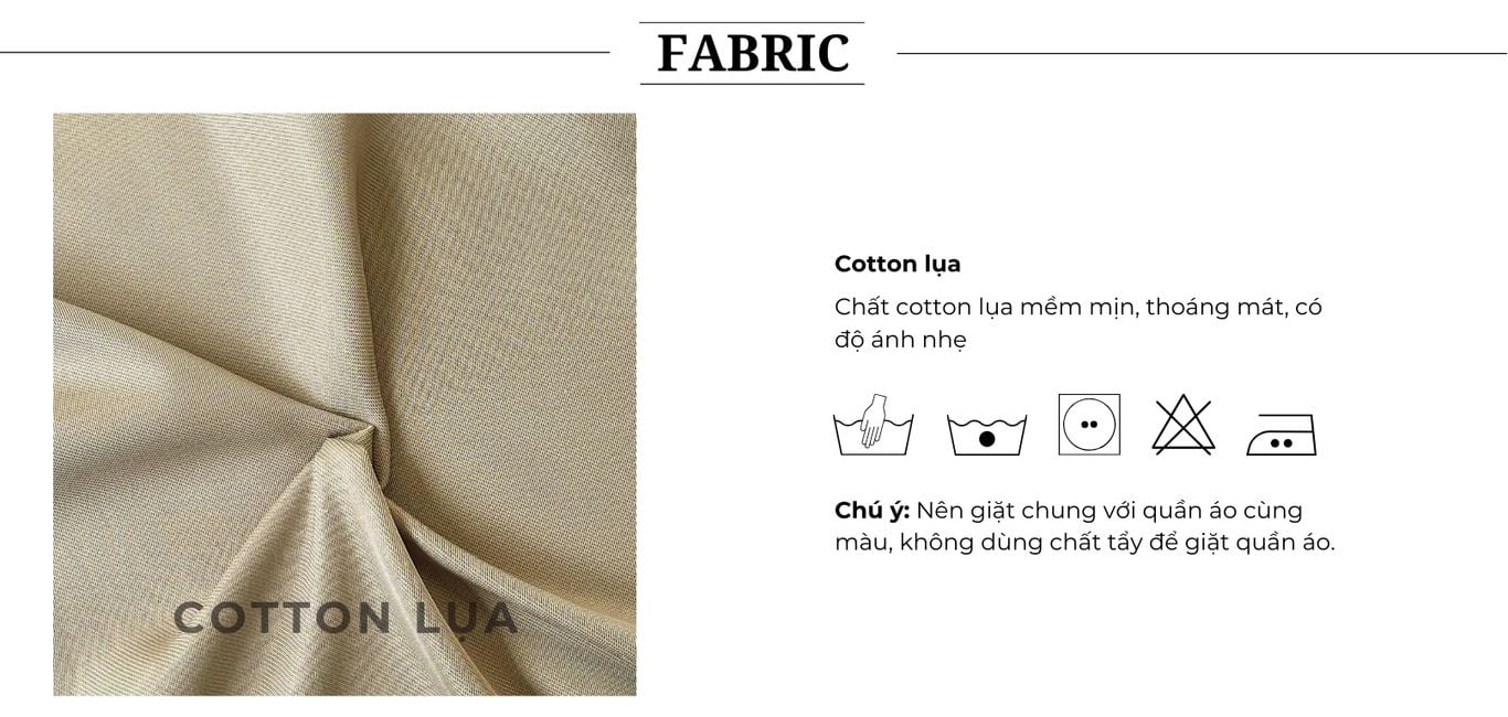 Chất vải của Đầm dự tiệc dài dáng suông - D3936T