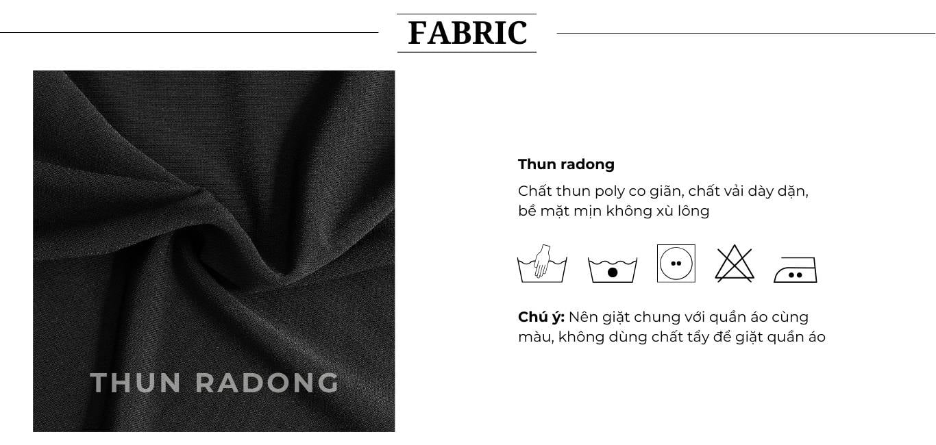 Chất vải của Đầm dự tiệc dài lệch vai xẻ tà - D4269B