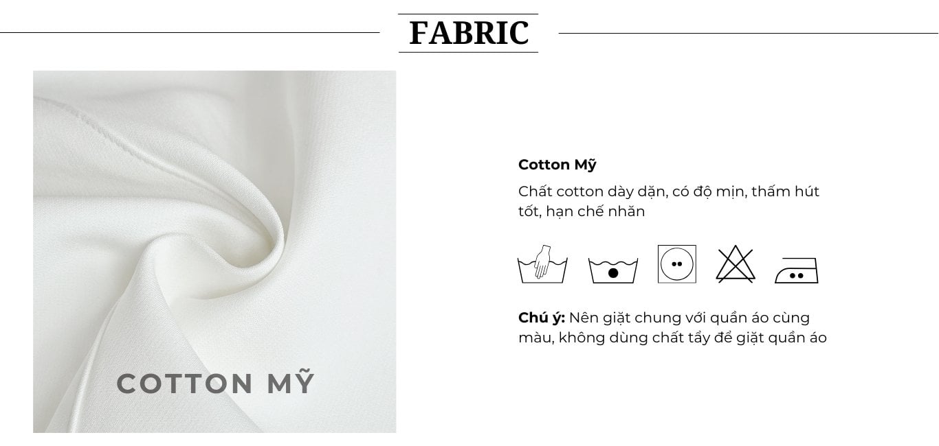 Chất vải của Đầm ngắn công sở phối cổ sơ mi - D3682A
