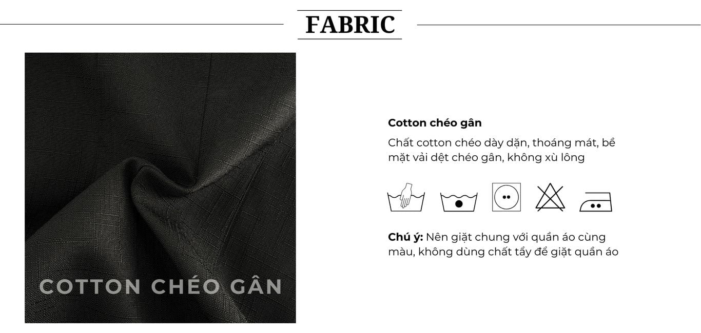 Chất vải của Đầm sơ mi chữ A phối cổ trắng - D3421