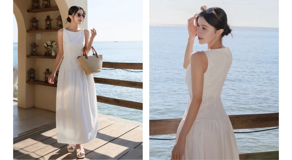 đầm linen