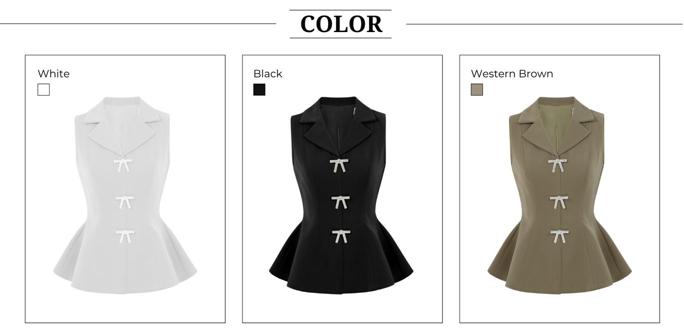 Phân loại màu của Áo kiểu peplum dự tiệc - A4256A