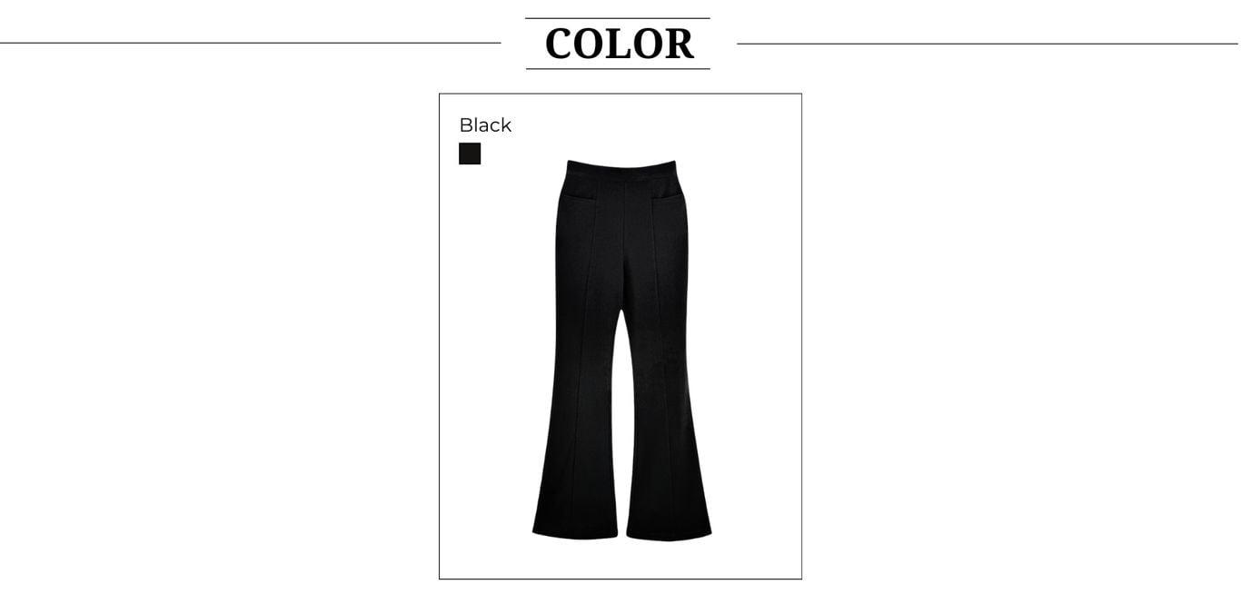 Phân loại màu của Quần dài ống loe công sở - TK64