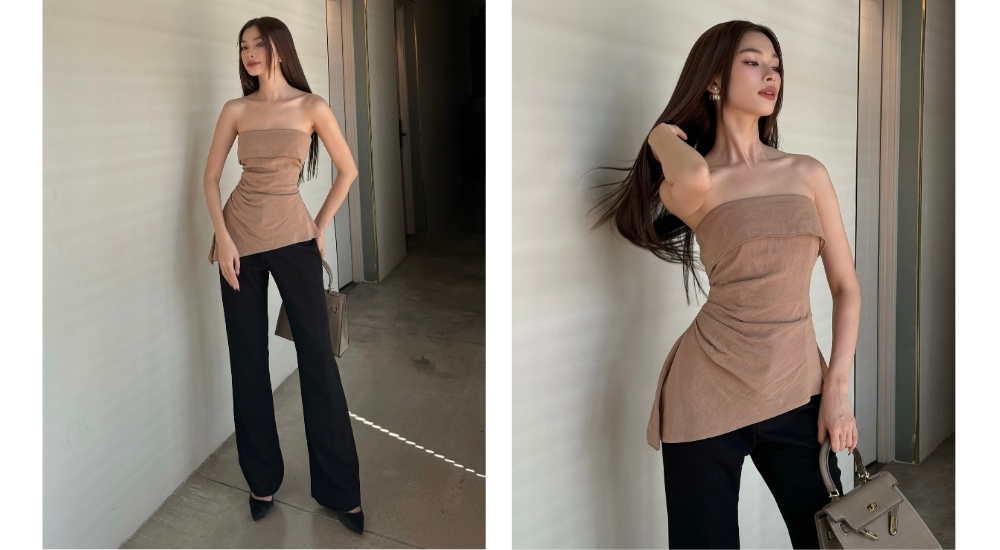 Quần dài ống loe công sở - Q2141