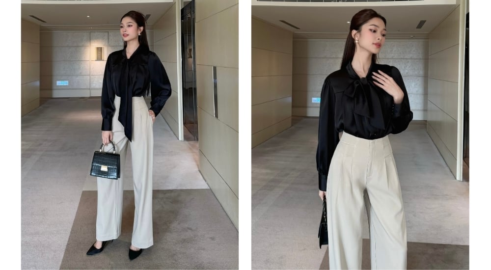Quần suông công sở - Q3341