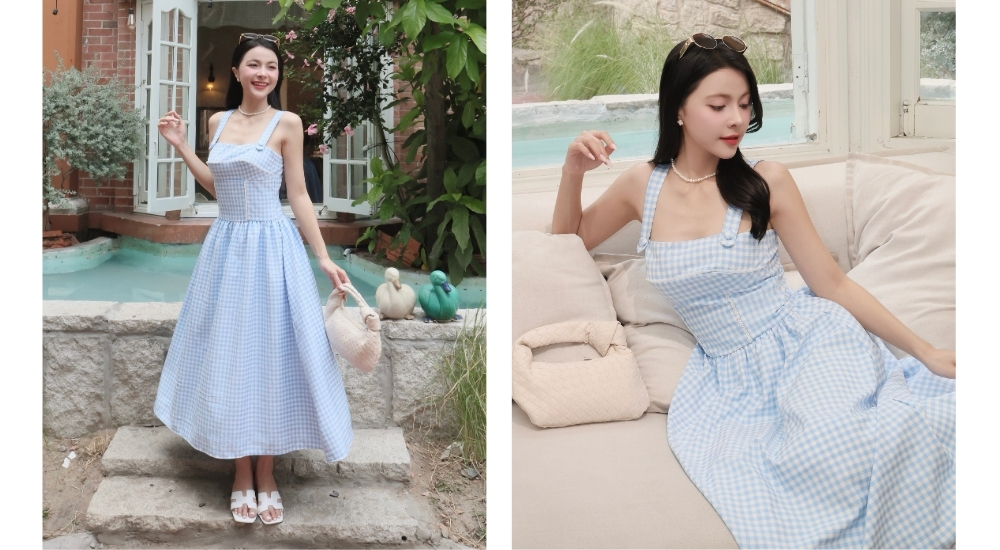 váy xếp ly