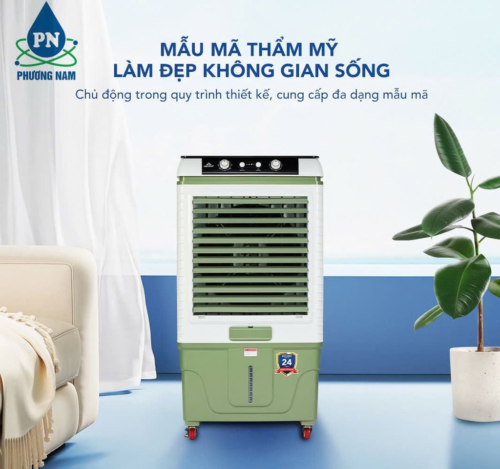 Quạt Hơi Nước Hòa Phát HPCF1-010. Làm Mát 40m² - 50m² - Phương Nam Water 4