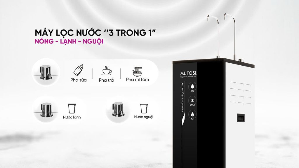 Máy Lọc Nước Mutosi MP-S1013 Nóng Lạnh - Phuong Nam Water 10