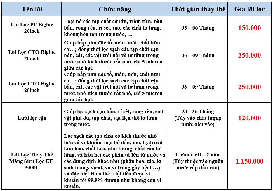 Lọc Nước Đầu Nguồn FNC-BL20-3UF3000LL - Phương Nam Water 3