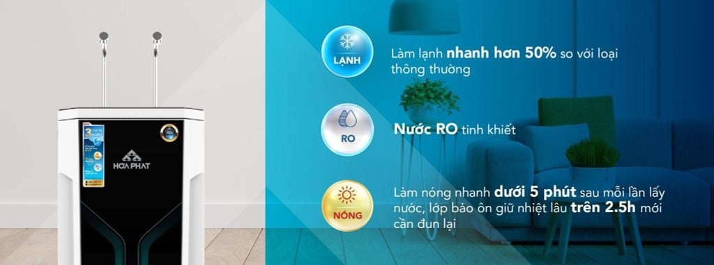 Máy Lọc Nước RO Hòa Phát HWBS3A -1021 - Nóng Lạnh Phương Nam Water 1