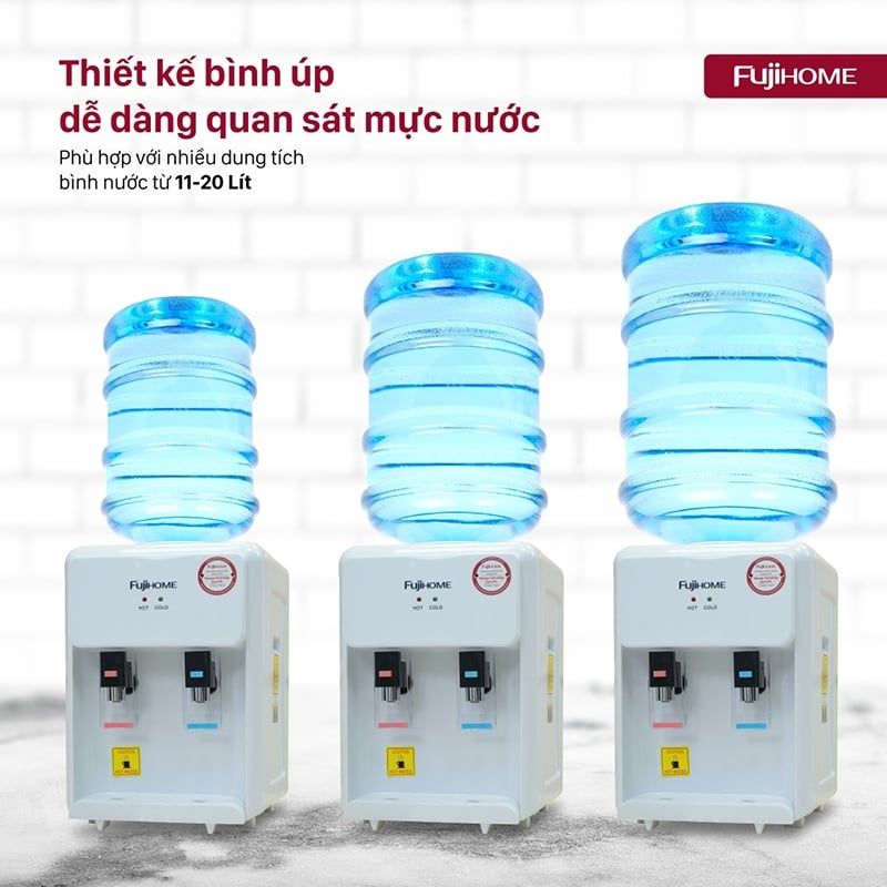 Cây Nước Nóng Lạnh Fujihome WD201E - Phương Nam Water 3