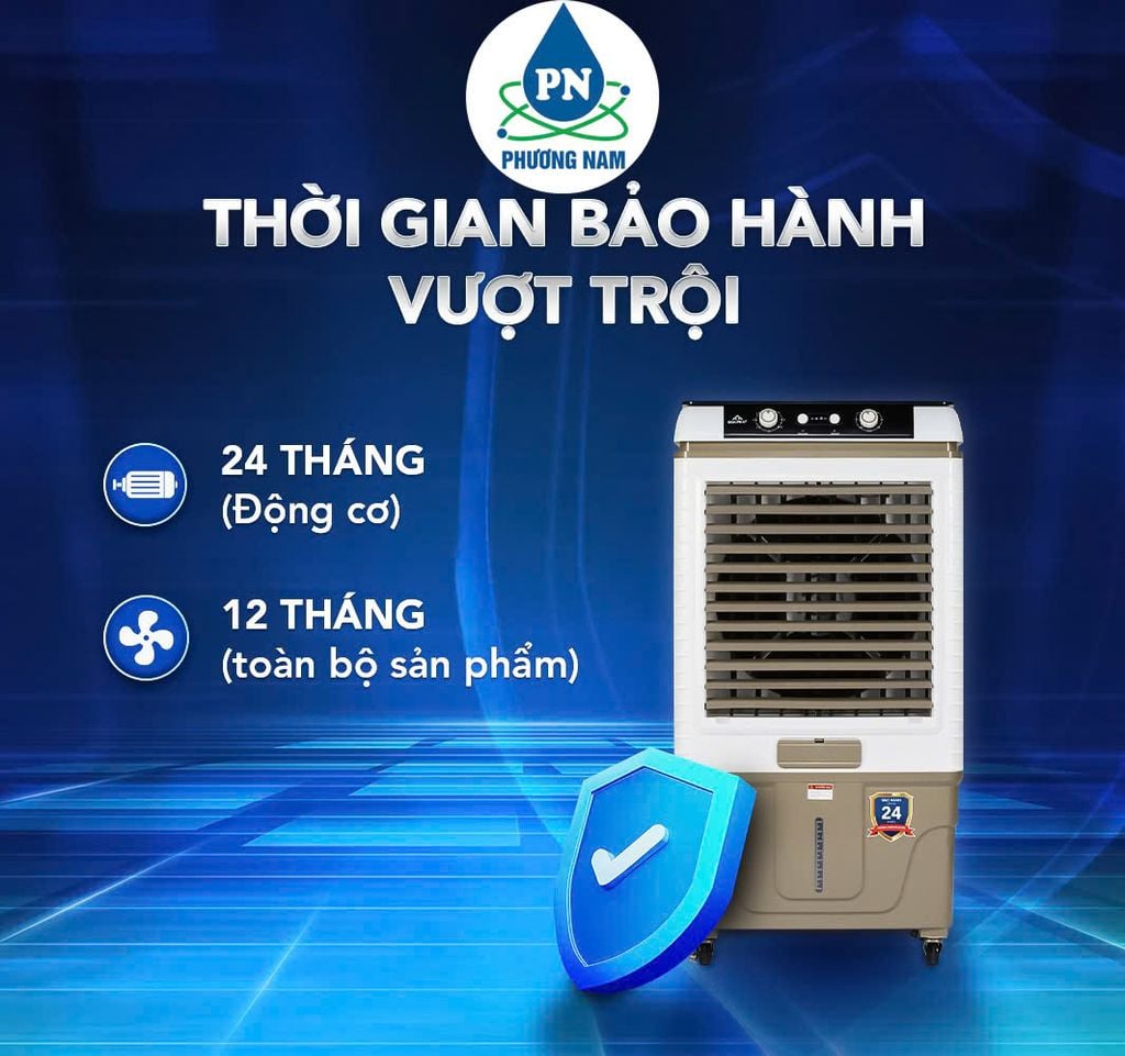 Quạt Hơi Nước Hòa Phát HPCF1-011. Làm Mát 40m² - 50m² - Phương Nam Water 5