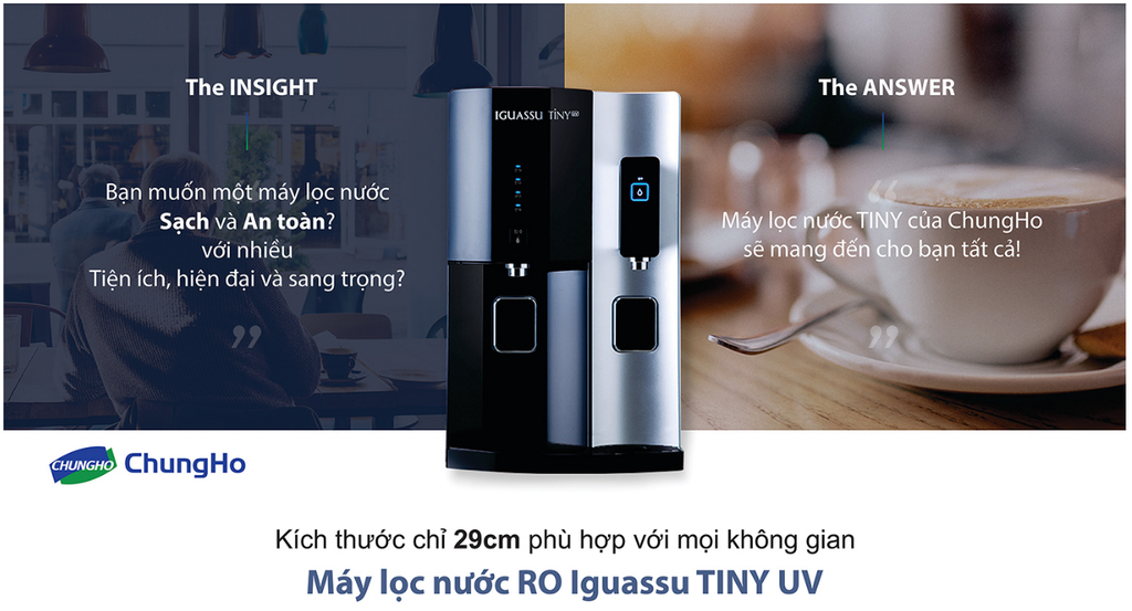 Máy lọc nước ChungHo  Iguassu Tiny 300