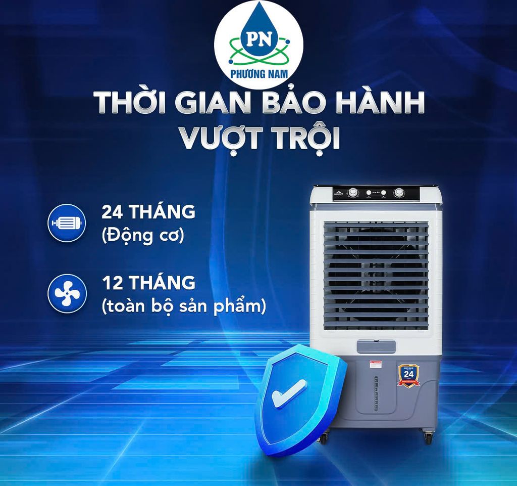 Quạt Hơi Nước Hòa Phát HPCF1-012. Làm Mát 40m² - 50m² - Phương Nam Water 5