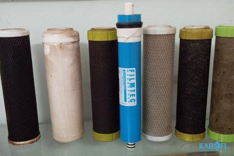 lõi lọc nước cũ - Phương Nam Water 2