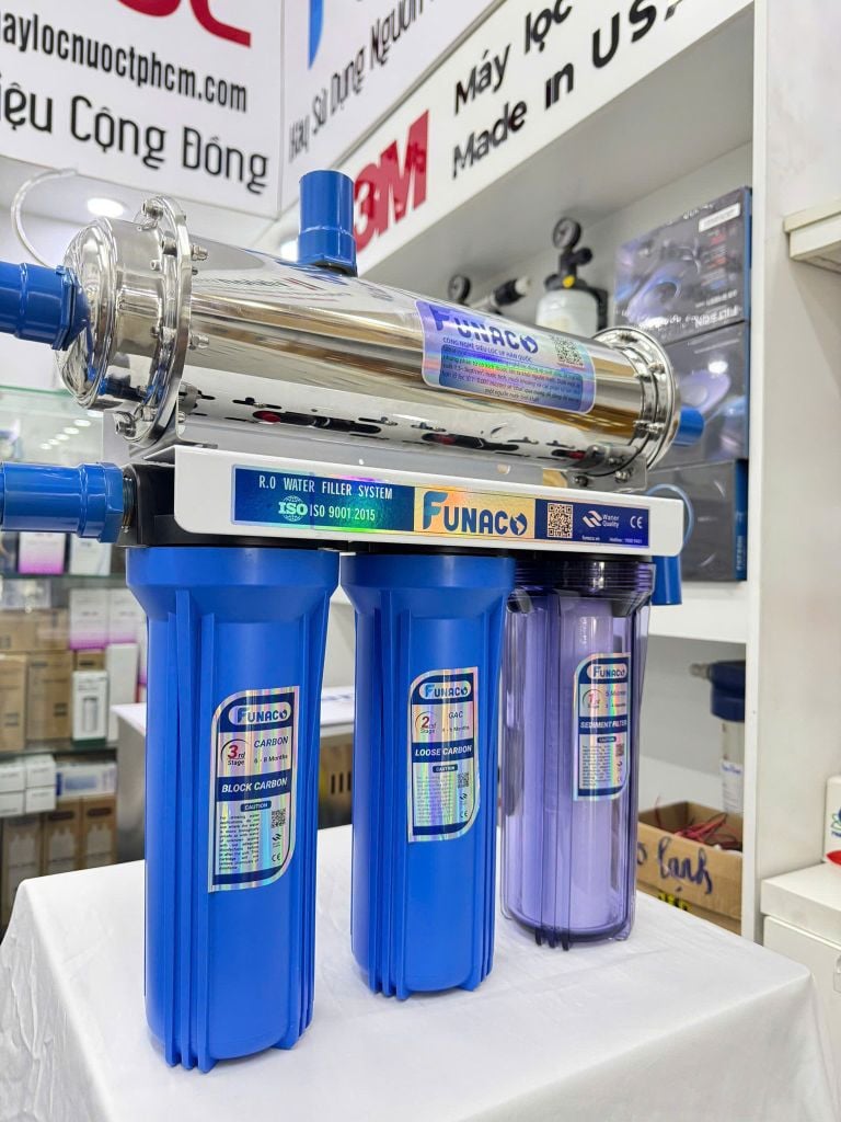 Lọc thô 3 cấp Đài Loan - 1000L - 1