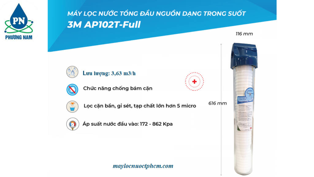 3M AP102T-420 - Phương Nam Water 3