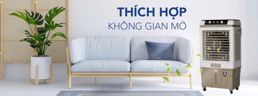 Quạt Hơi Nước Hòa Phát HPCF1-021. Làm Mát 25m² - 30m² - Công ty Phương Nam Water 1